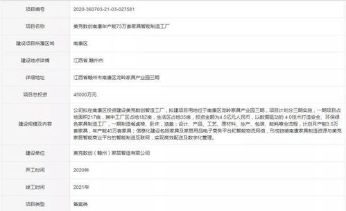 投資4.5億元！美克數(shù)創(chuàng)智能制造工廠落子南康，開(kāi)啟家居產(chǎn)業(yè)數(shù)字化新篇章